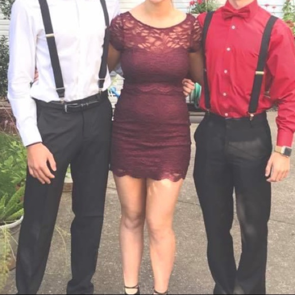 2 piece homecoming dress